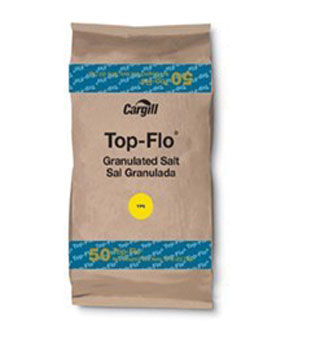 TOP-FLO® FOOD PROCESSING SALT 39300 MG SODIUM 50 LB