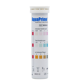 AQUAPRIME® 3-WAY TEST STRIPS 50/PKG