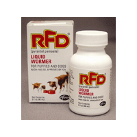 RFD® PYRANTEL PAMOATE LIQUID WORMER BULK 60 ML