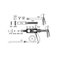 REPAIR KIT FOR VETAMATIC SYRINGE INCLUDES MULTIPLE ITEMS